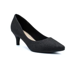 Chaussures TAXI Aliyah Talon Noir à Paillettes