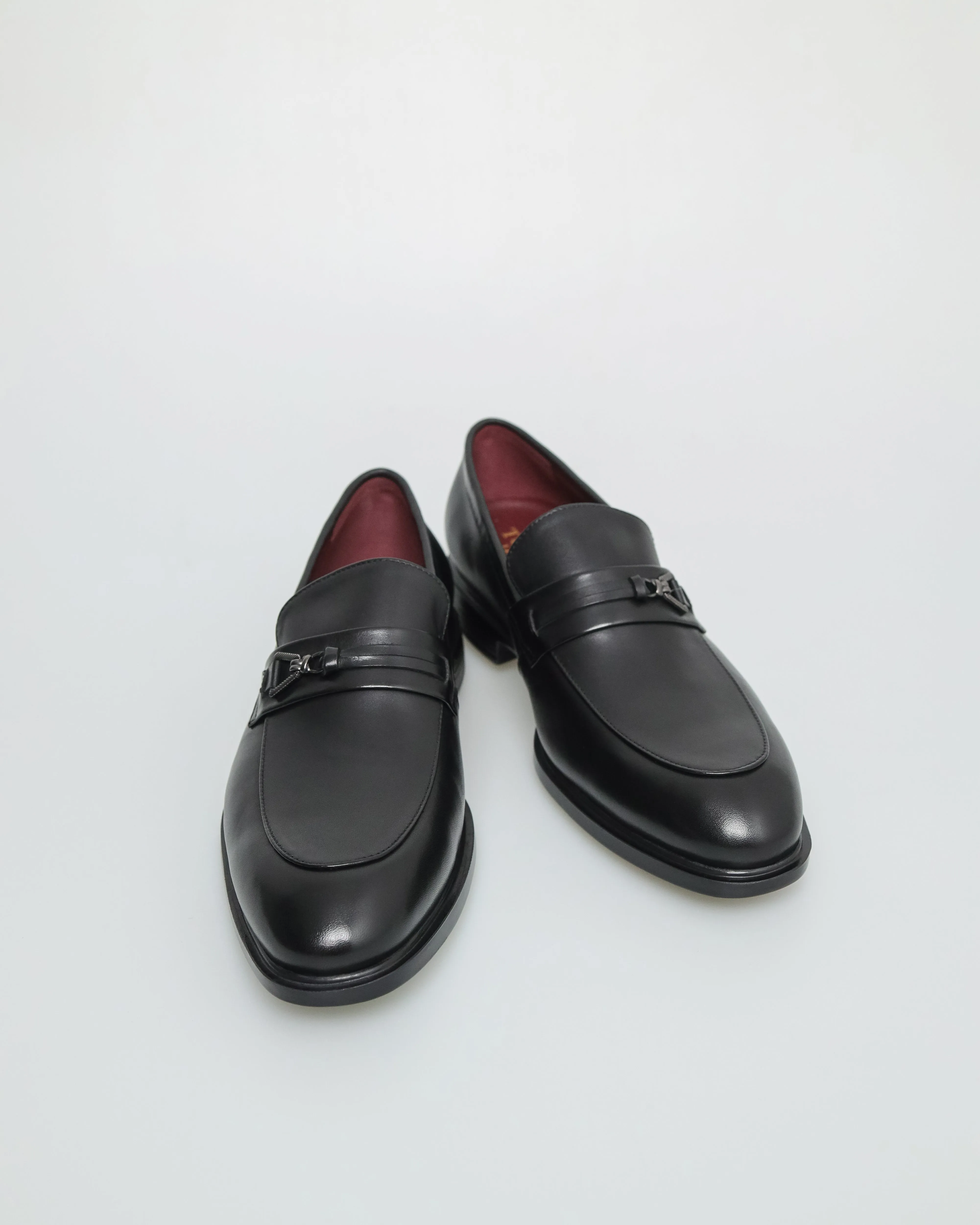 Tomaz HF082 Mocassins Classiques Nobles à Lanière pour Homme