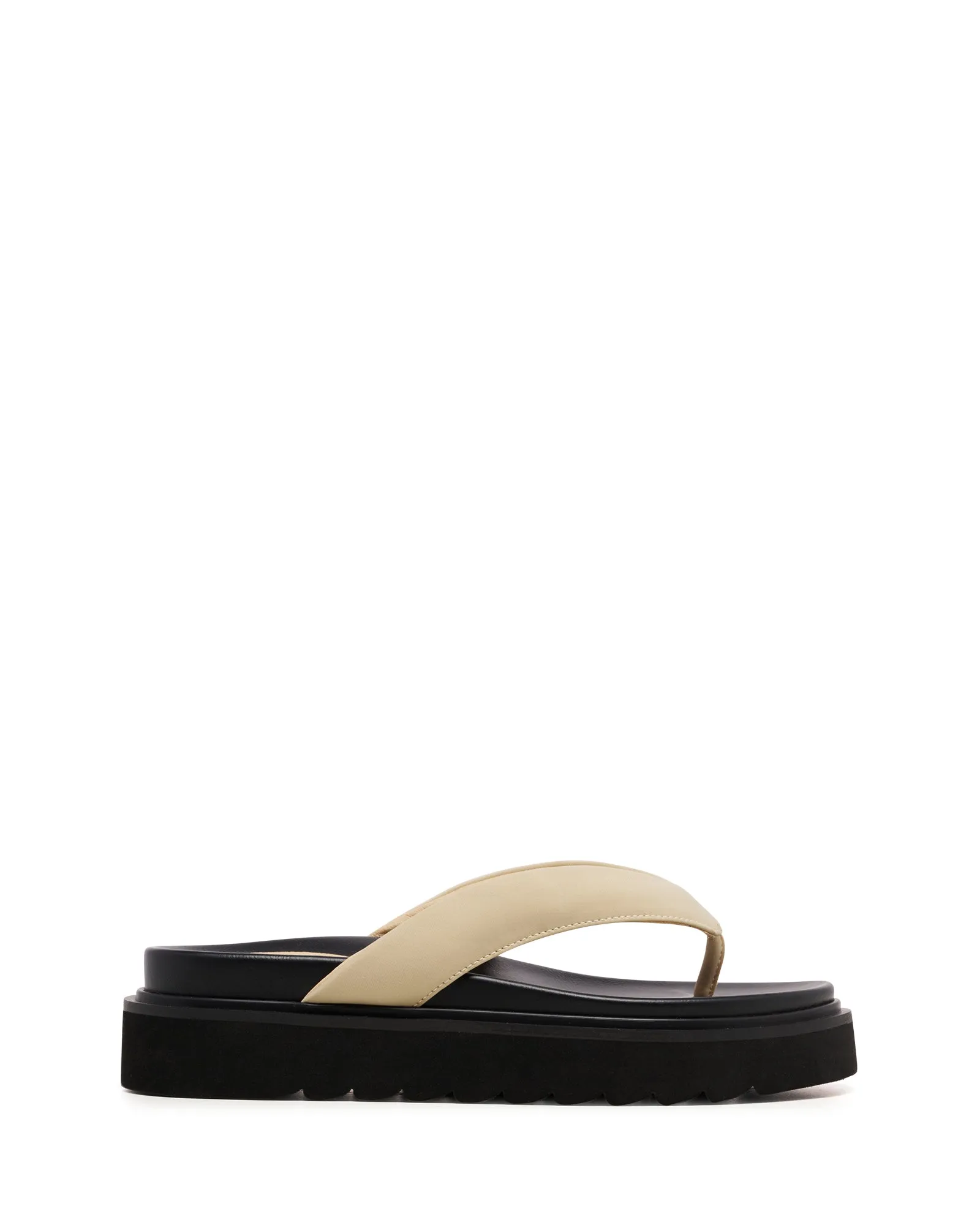 Tong de Vacay en Lycra couleur Os