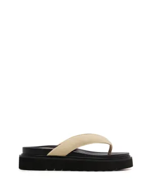 Tong de Vacay en Lycra couleur Os