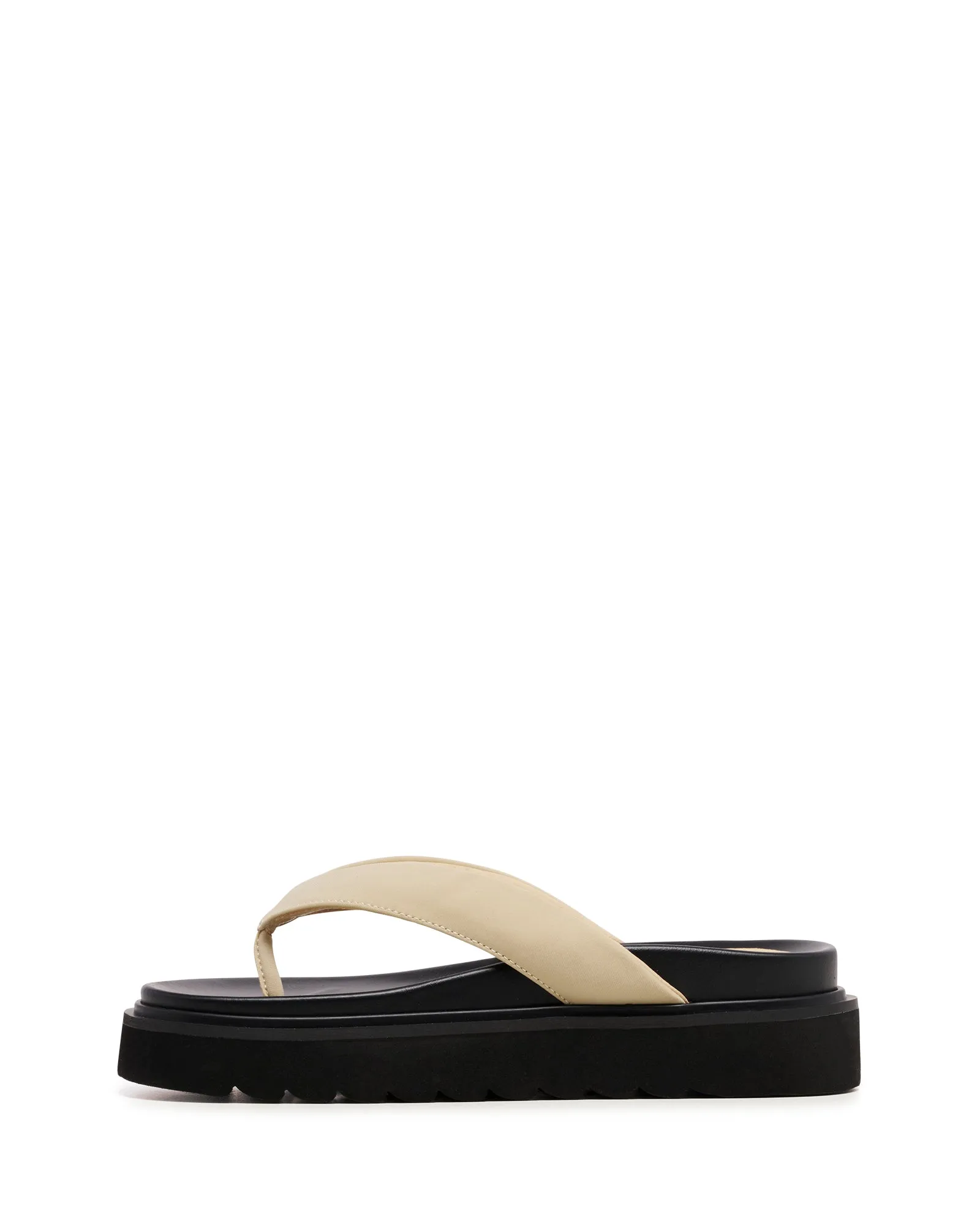 Tong de Vacay en Lycra couleur Os