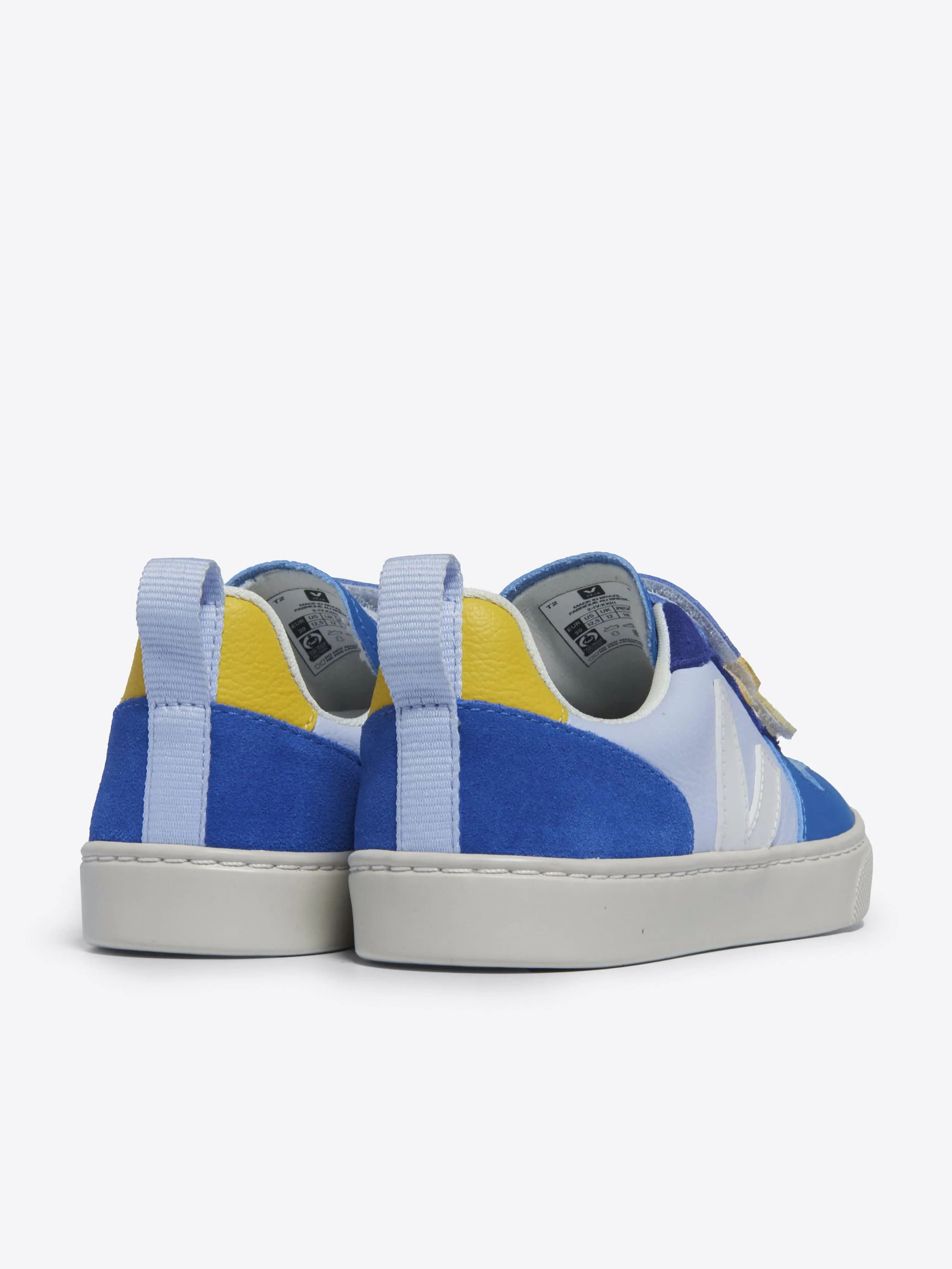 Veja Boys V-10 Chaussures de Sport en Cuir ChromeFree Multicolore
