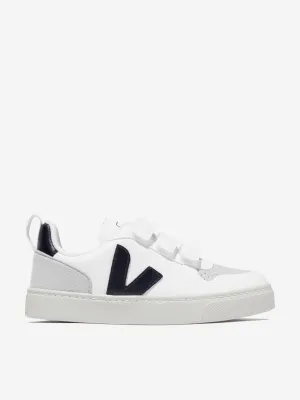 Veja Kids Canvas V-10 Basket en Blanc