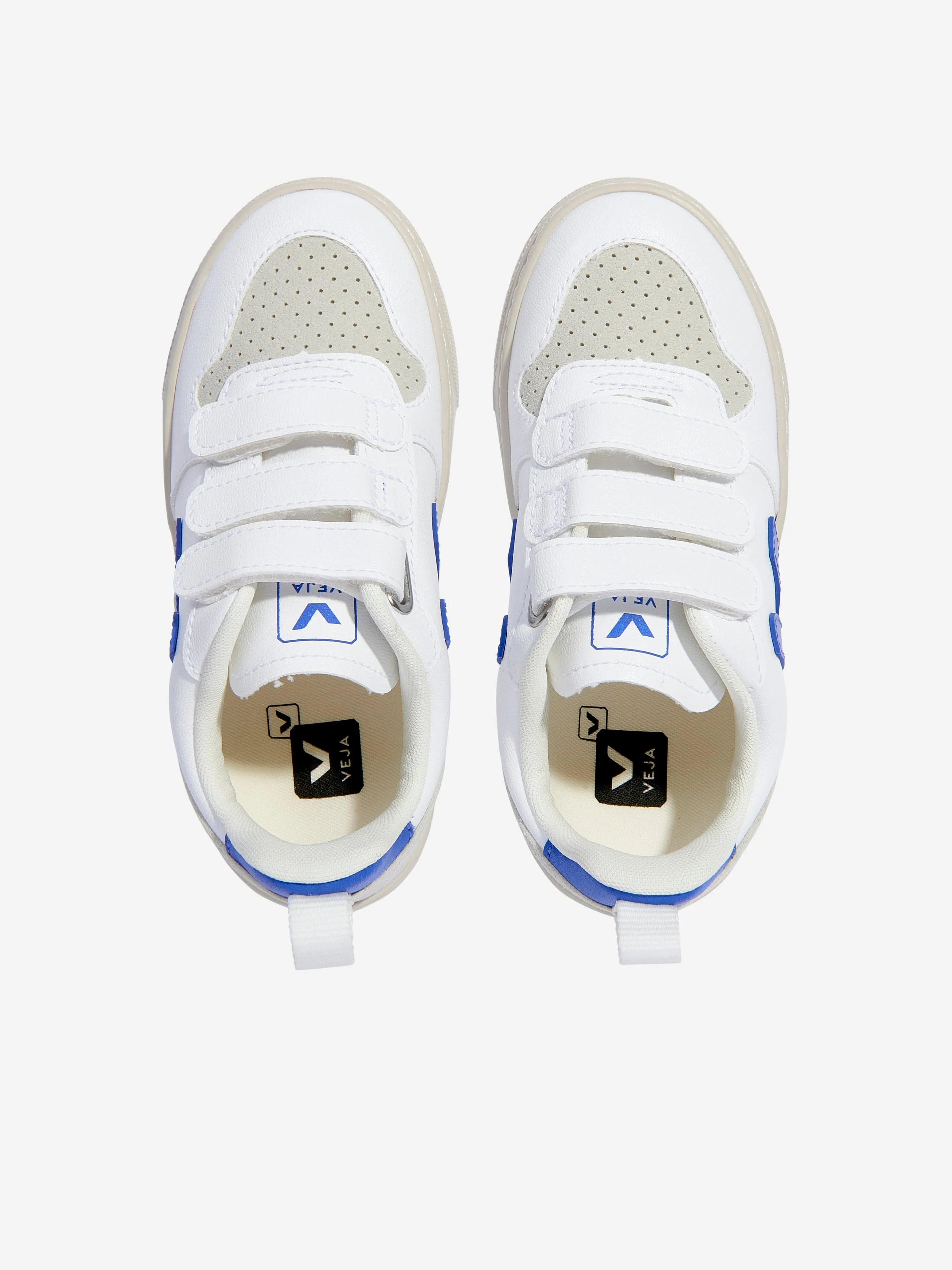 Veja Kids Canvas V-10 Baskets en Blanc
