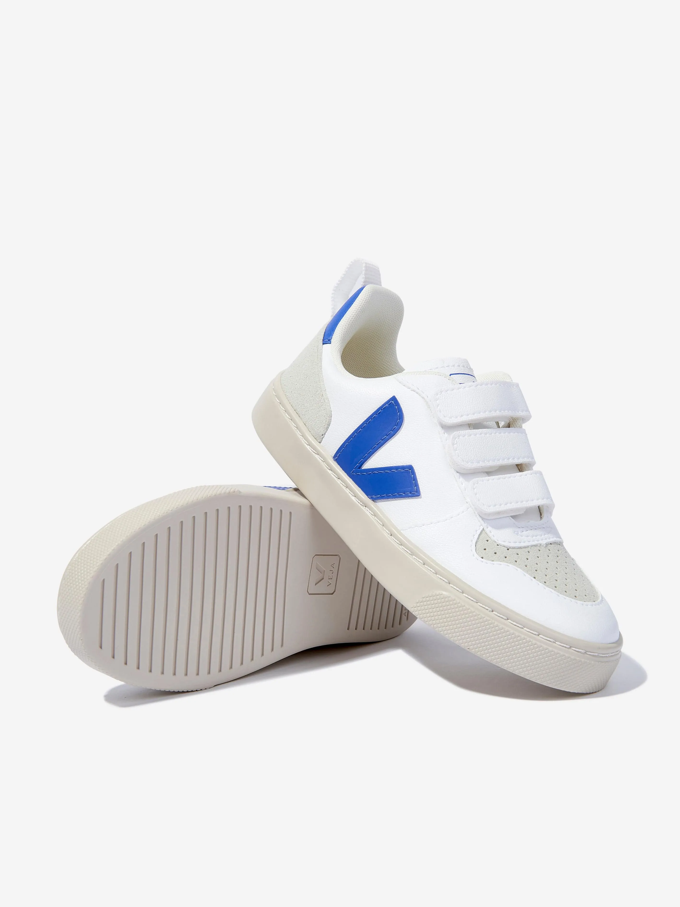 Veja Kids Canvas V-10 Baskets en Blanc