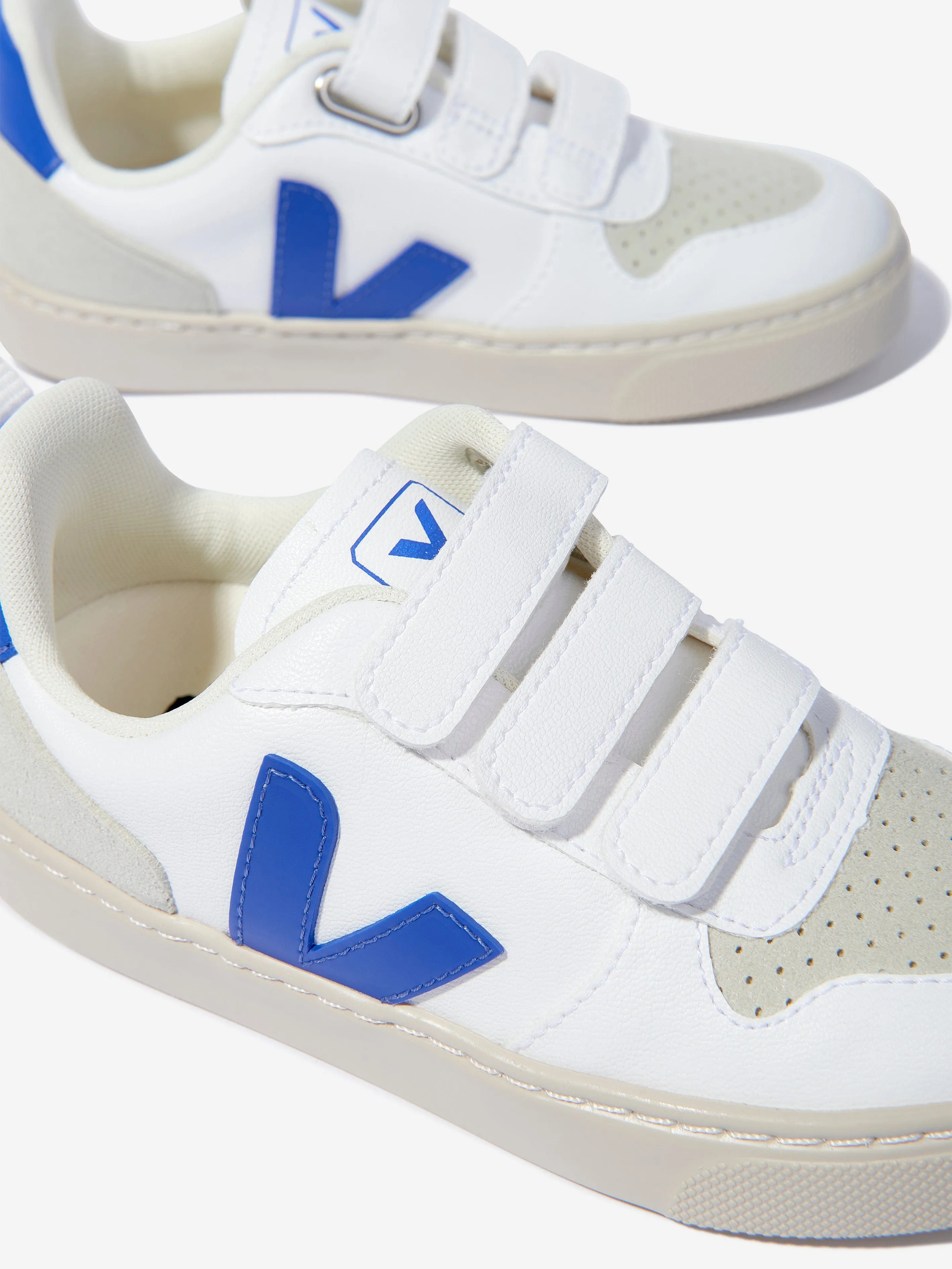 Veja Kids Canvas V-10 Baskets en Blanc