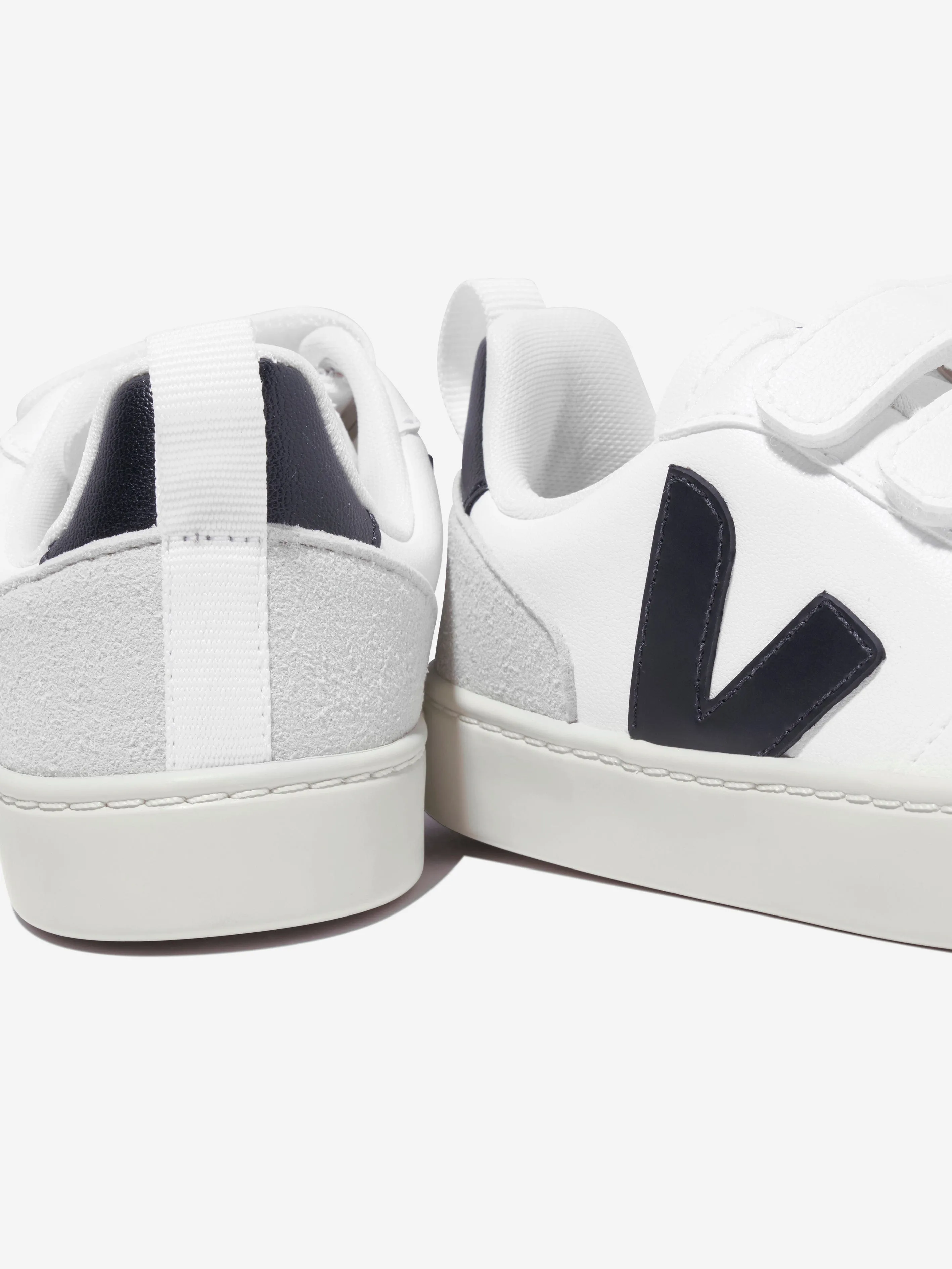 Veja Kids Canvas V-10 Basket en Blanc