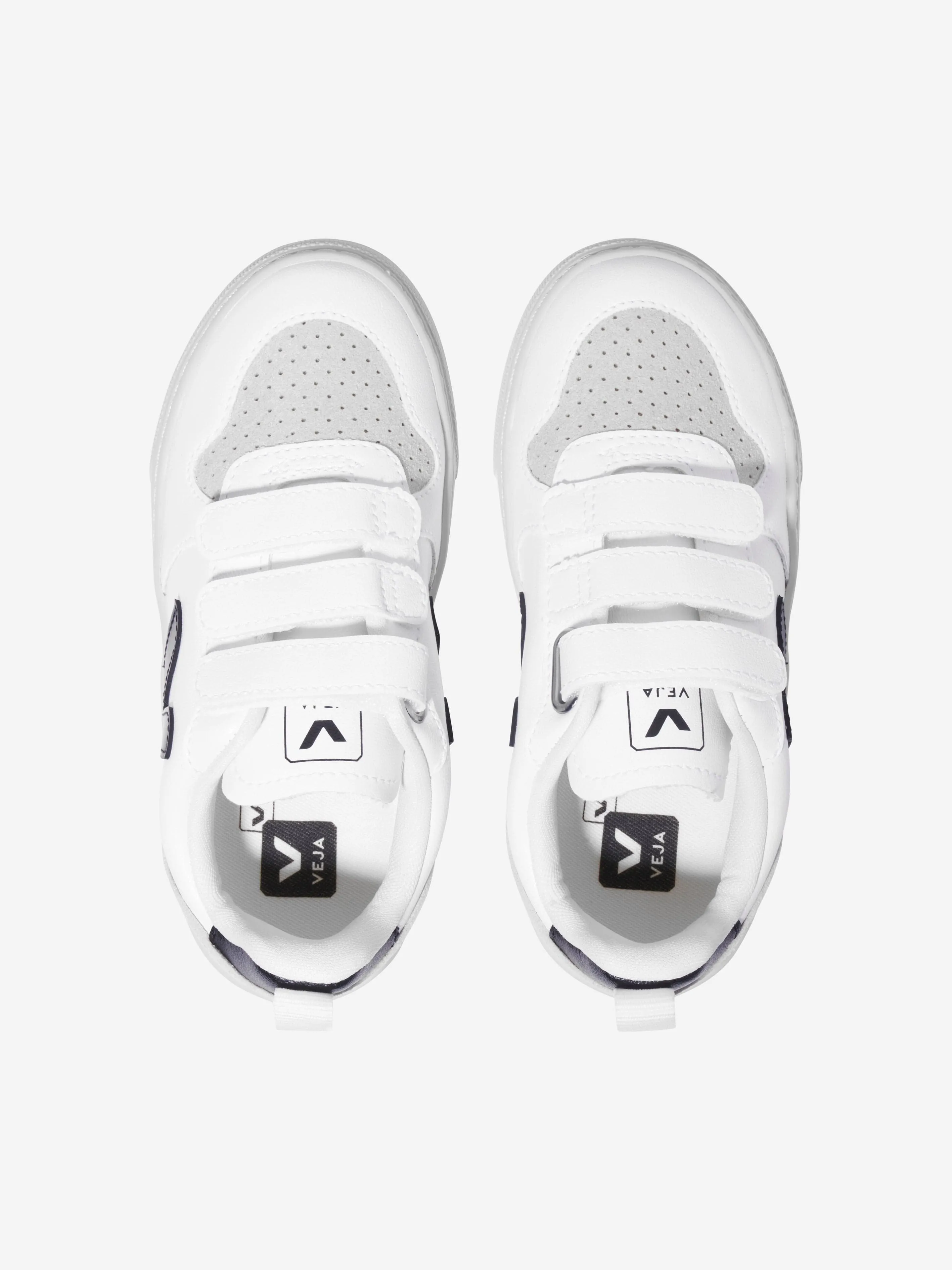 Veja Kids Canvas V-10 Basket en Blanc