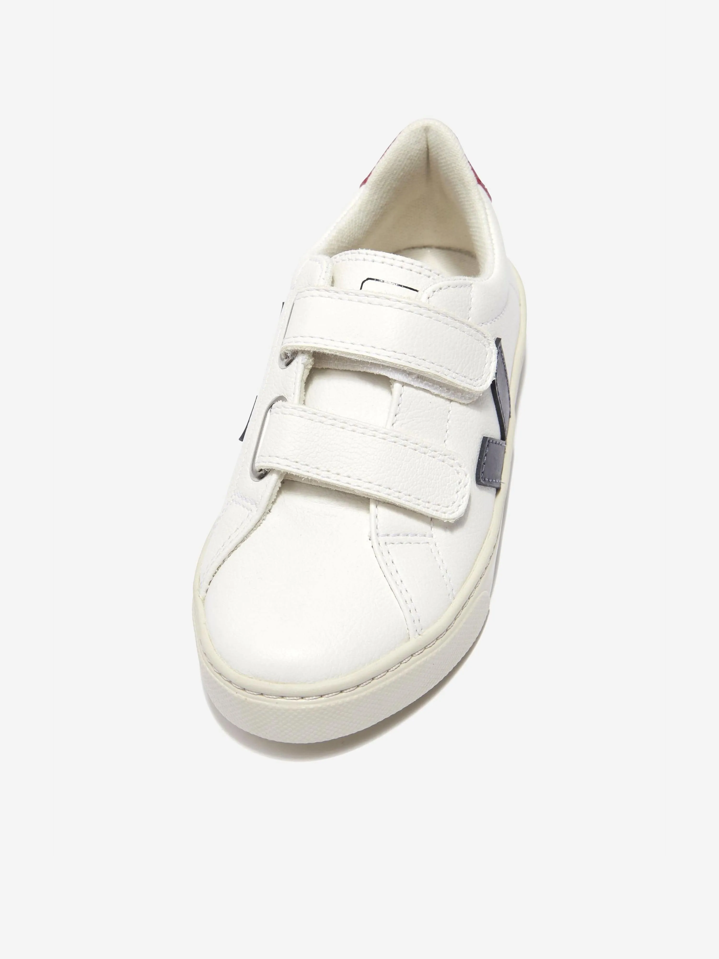 Veja Kids ChromeFree Leather Esplar Trainers en Blanc