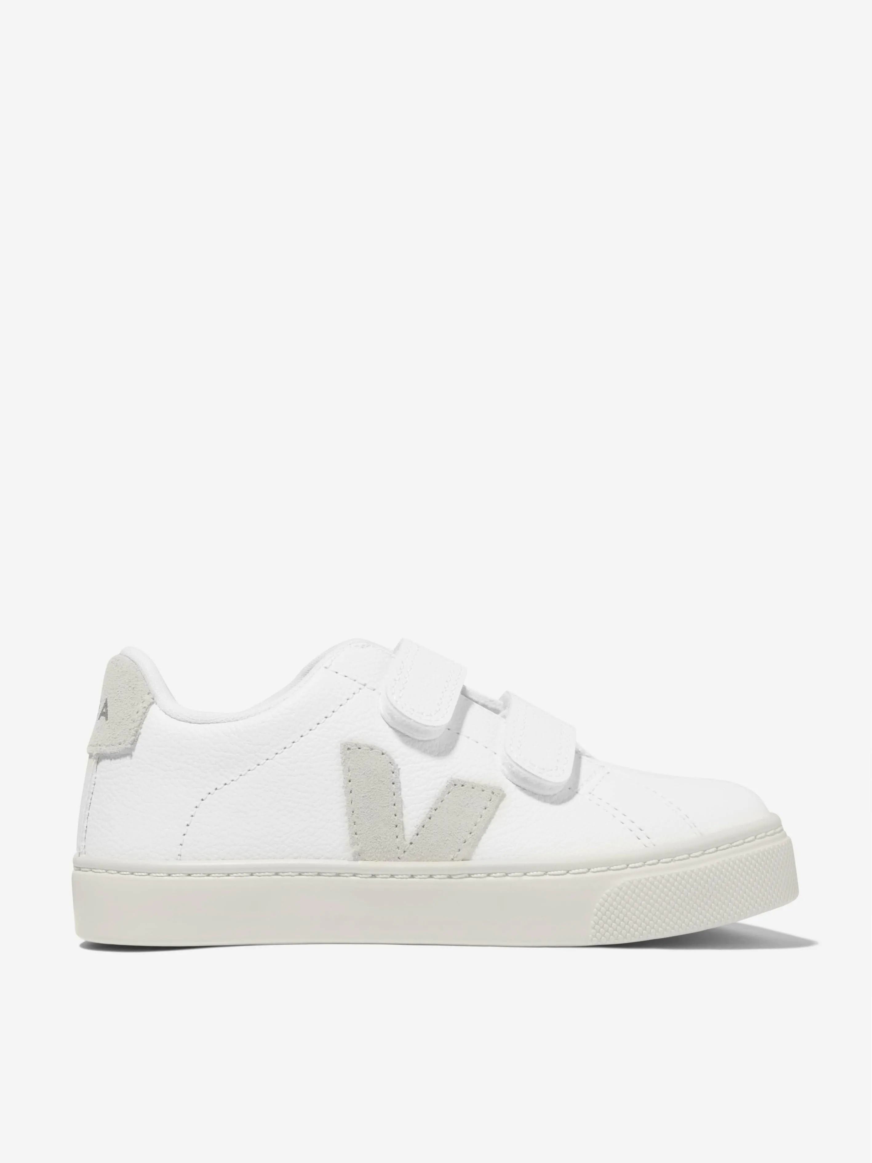 Veja Kids ChromeFree Cuir Esplar Baskets en Blanc