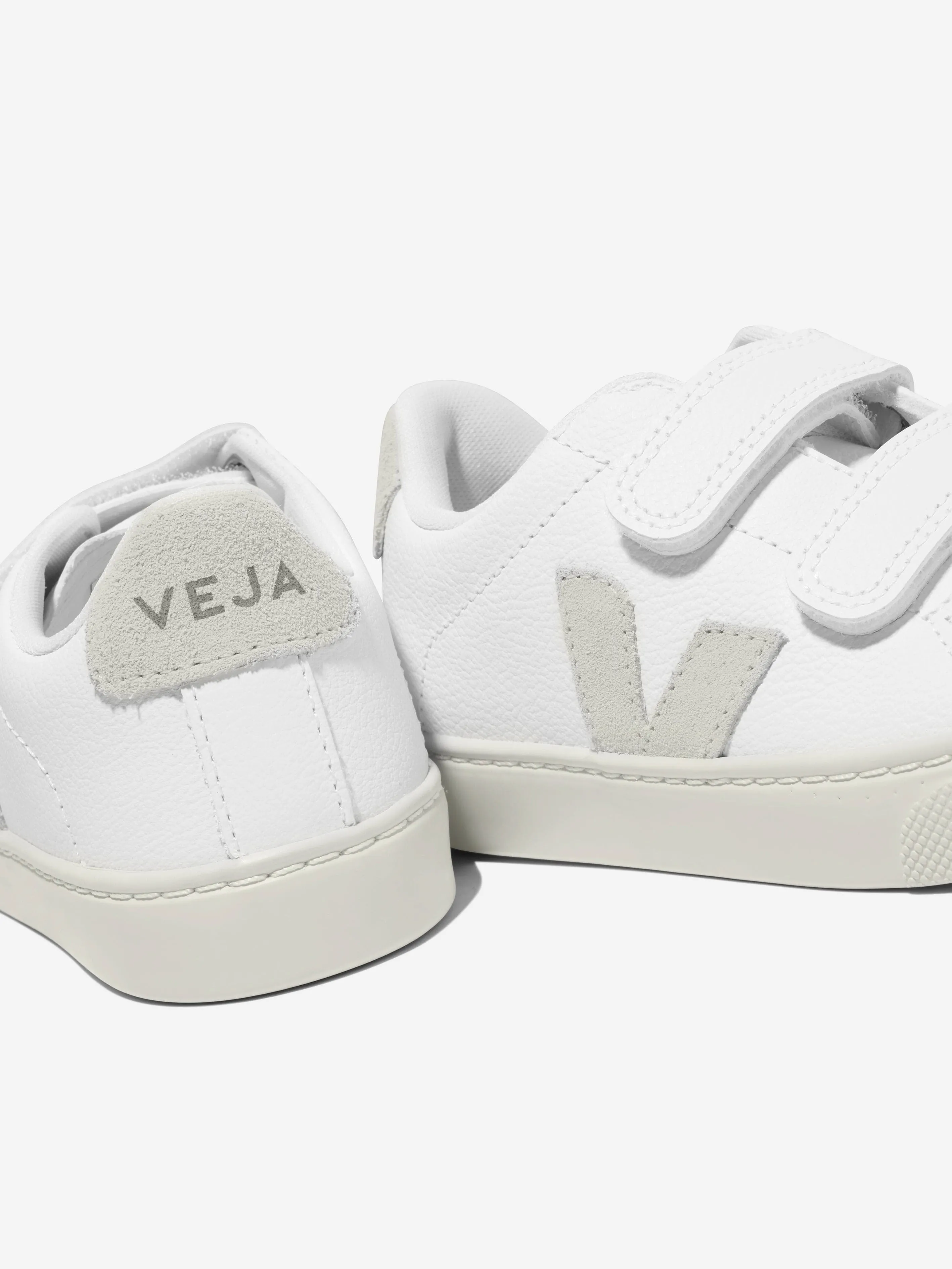 Veja Kids ChromeFree Cuir Esplar Baskets en Blanc
