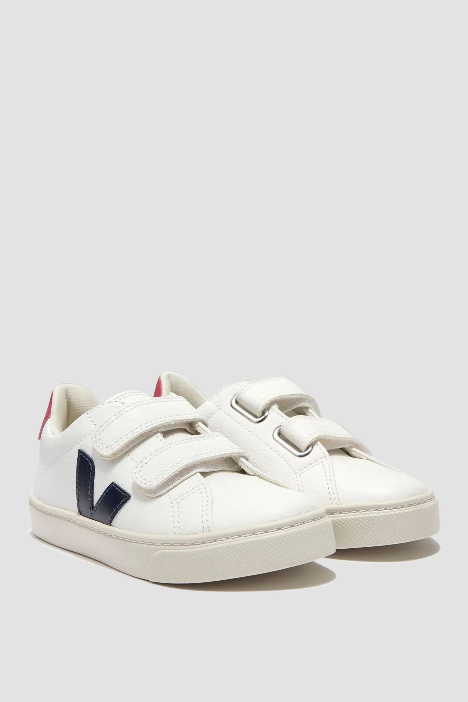 Veja Kids ChromeFree Leather Esplar Trainers en Blanc