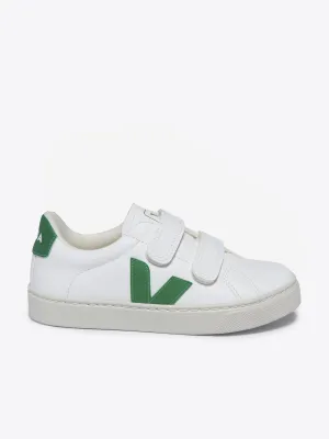 Veja Kids Esplar ChromeFree Baskets en Cuir Blanc