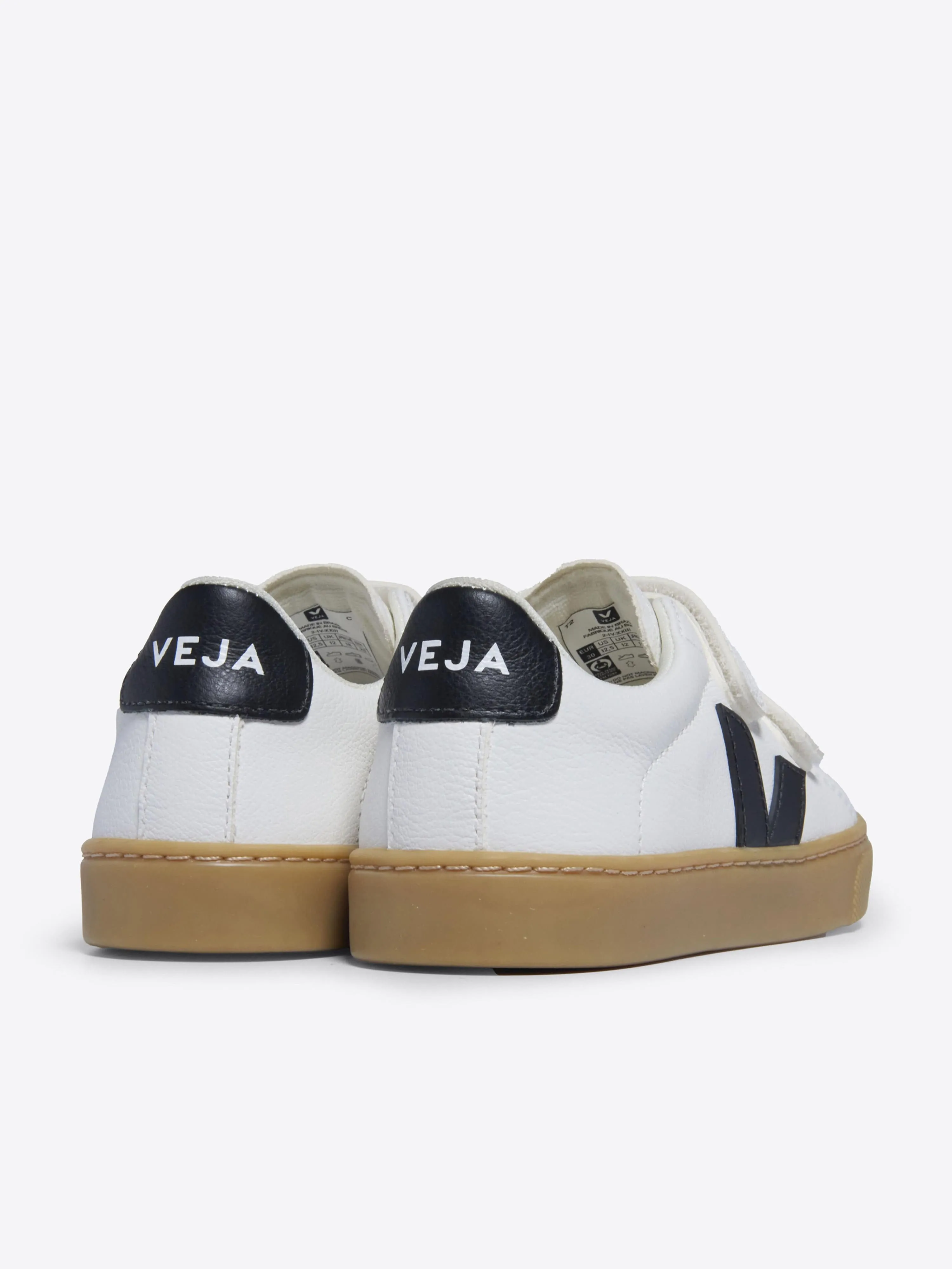 Veja Kids Esplar Baskets en Cuir ChromeFree Blanc