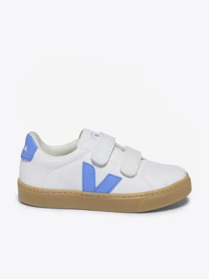 Veja Kids Esplar Baskets en Cuir ChromeFree Blanc
