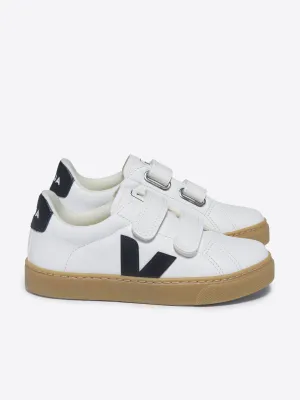 Veja Kids Esplar Baskets en Cuir ChromeFree Blanc
