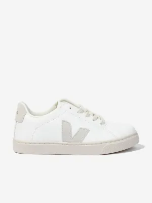 Veja Kids Esplar Baskets à lacets en blanc