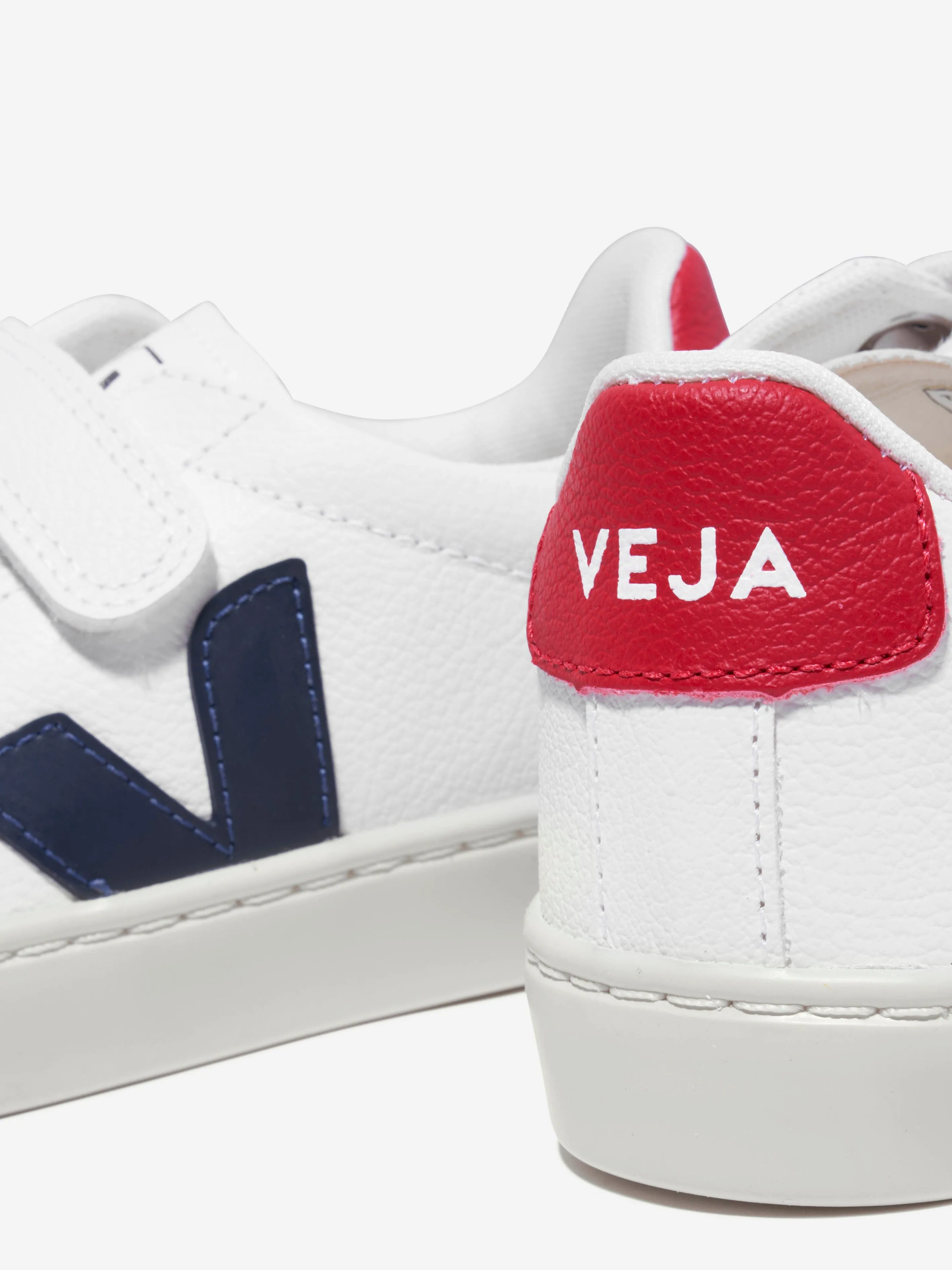 Veja Kids Small Esplar Chaussures à Velcro en Blanc