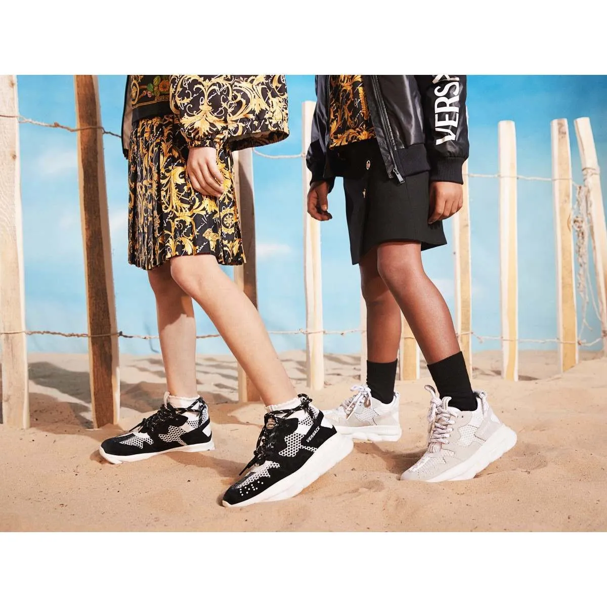Chaussures Unisexe Chain Reaction de Versace