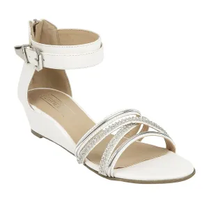 Chaussures plates blanches