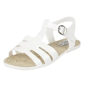 Chaussures plates blanches