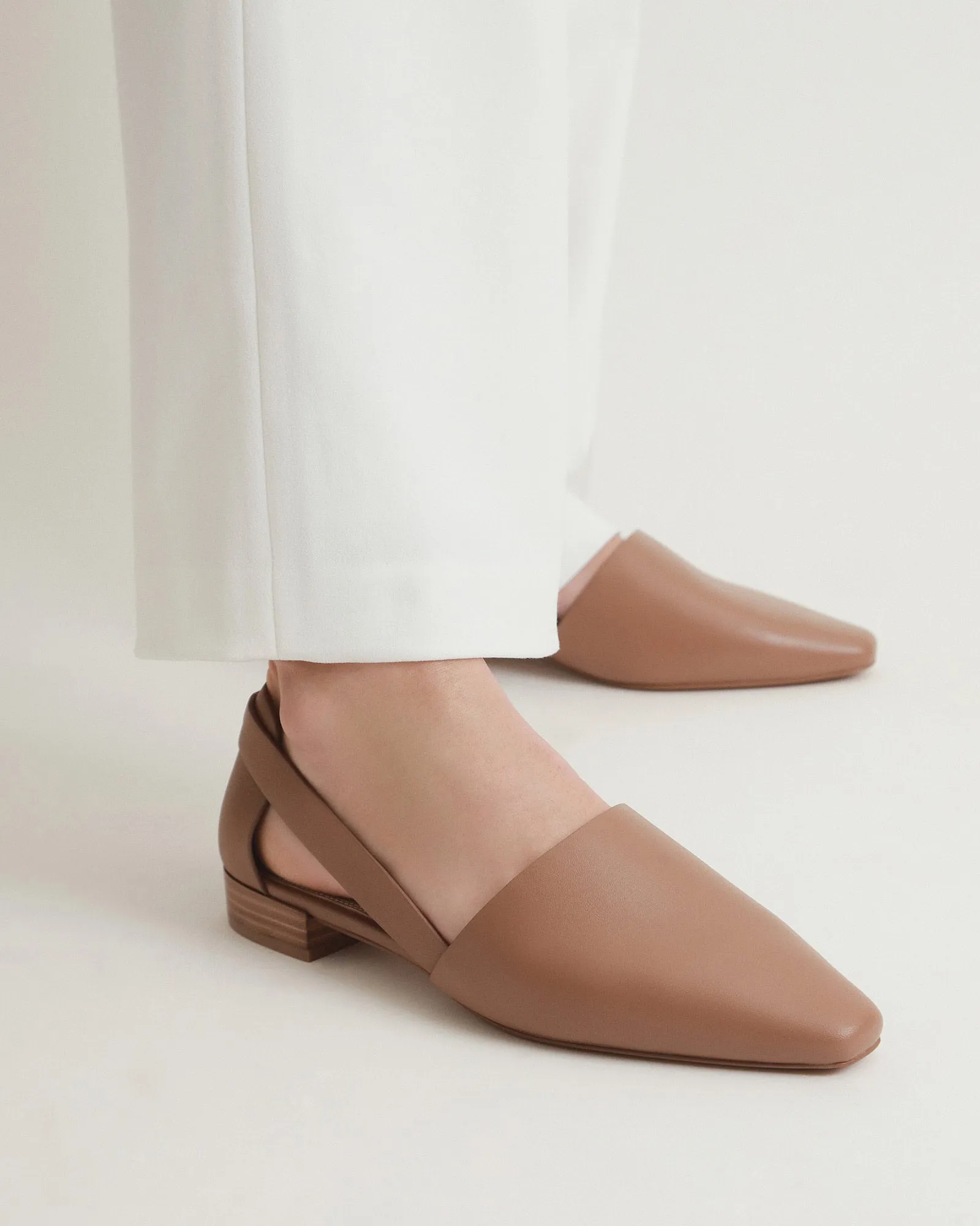 WILLA ESCARPINS DÉCONTRACTÉS CUIR CARAMEL