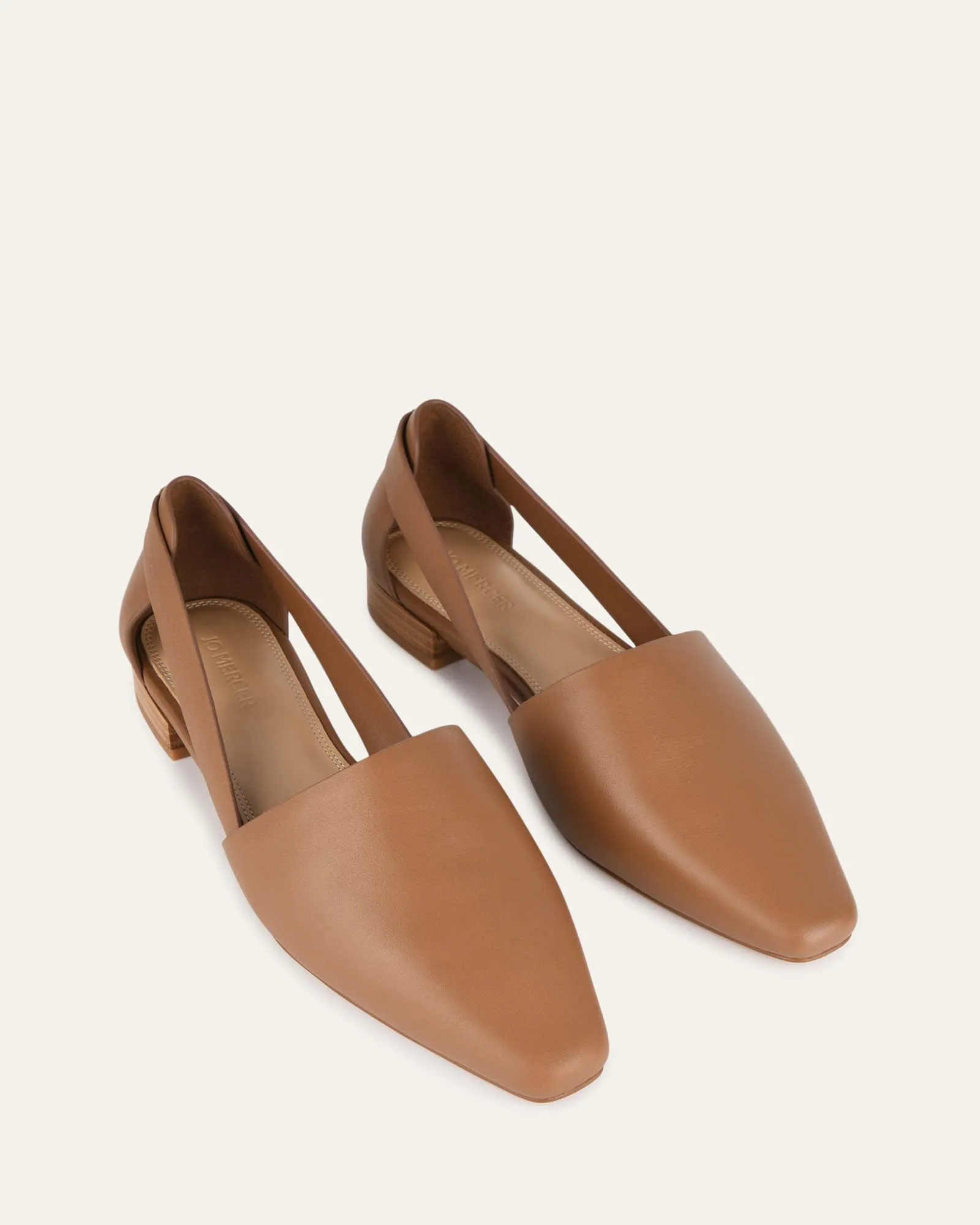 WILLA ESCARPINS DÉCONTRACTÉS CUIR CARAMEL