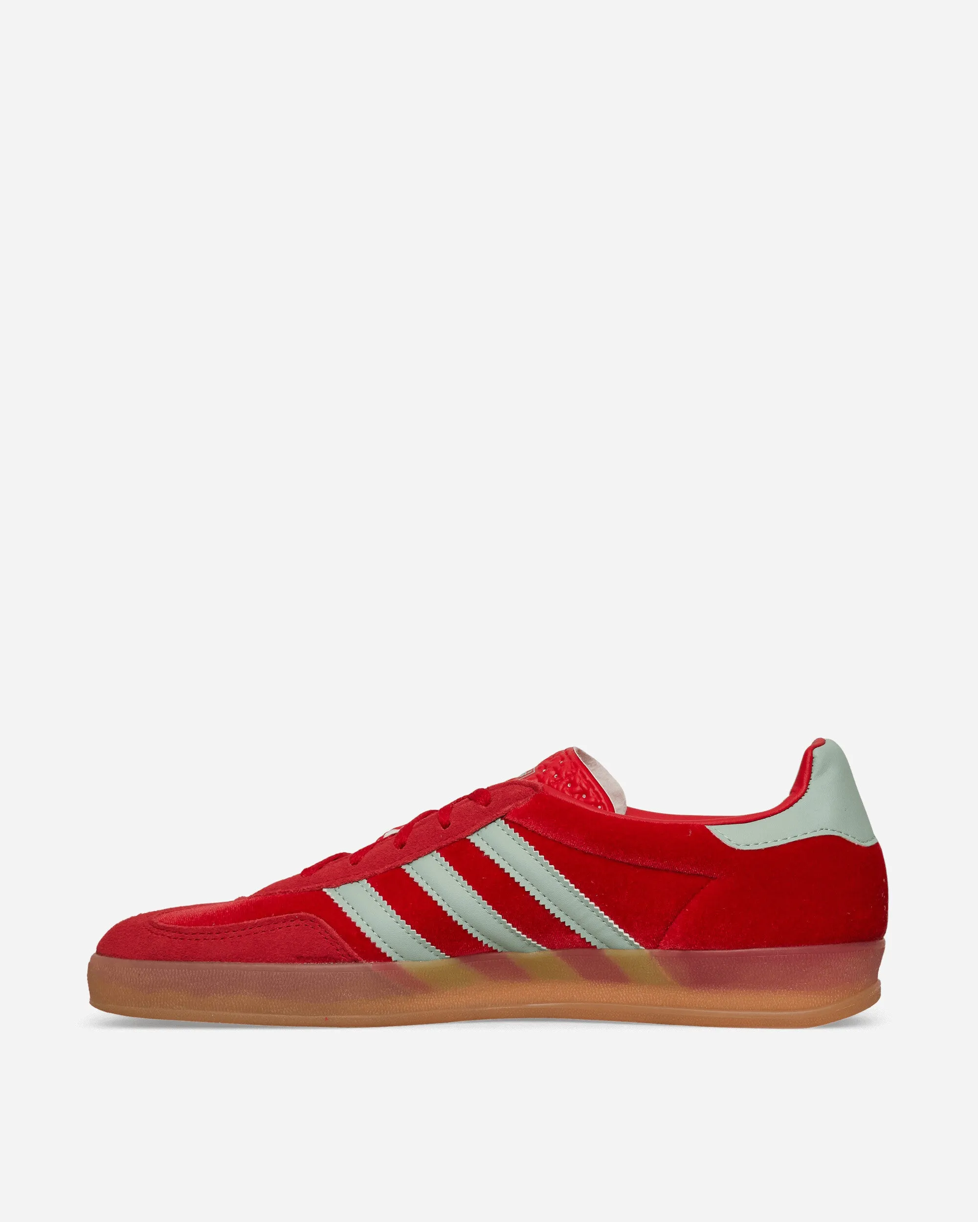 Baskets d'intérieur Gazelle pour femme Rouge vif / Vert brumeux