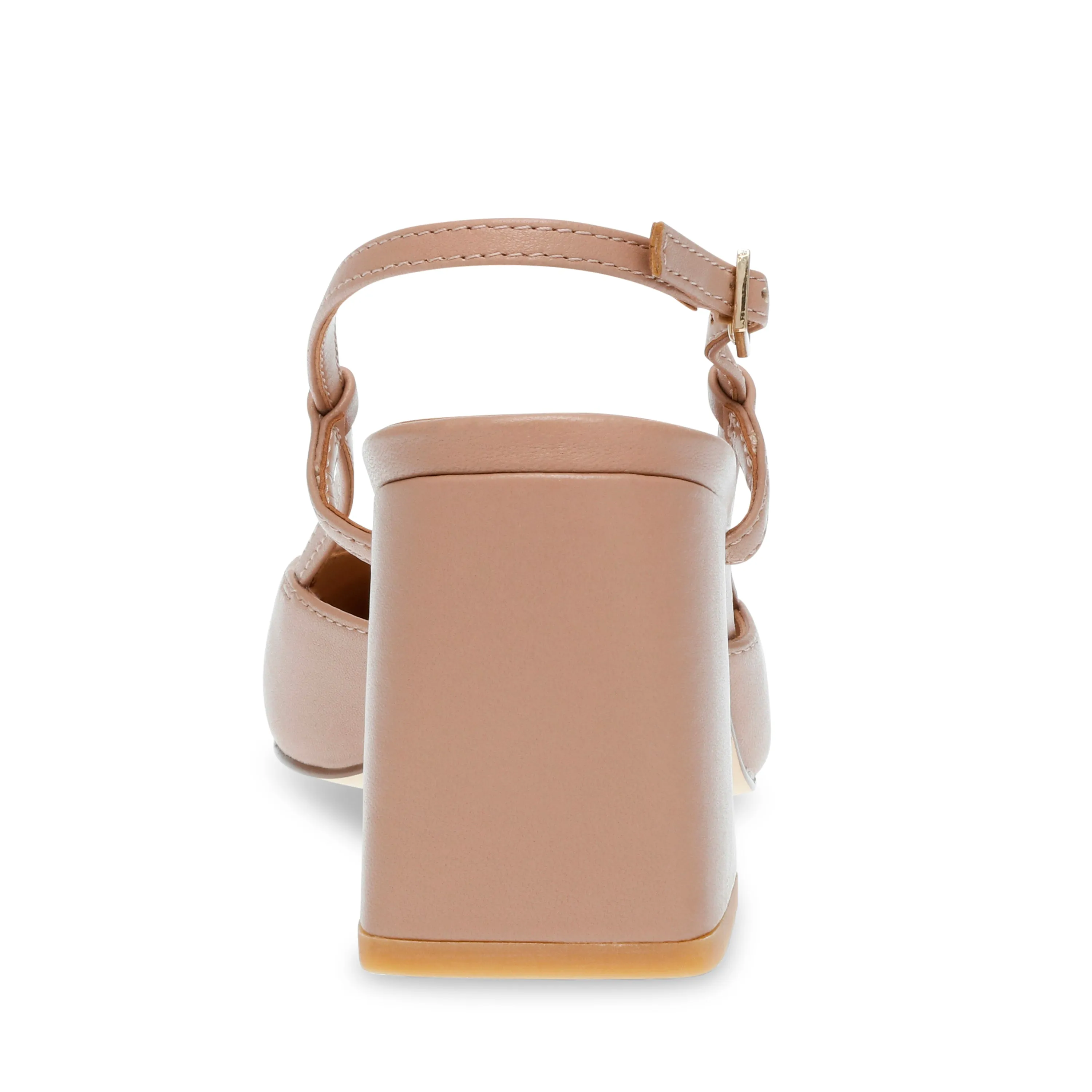 Zeina Pump TAN/NOIR
