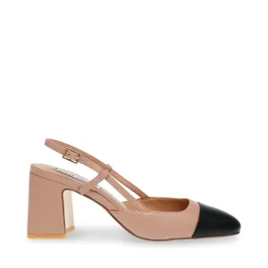 Zeina Pump TAN/NOIR